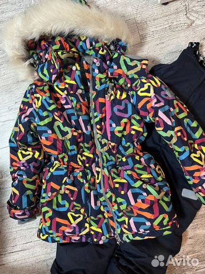 Зимний комплект для девочки 116-122