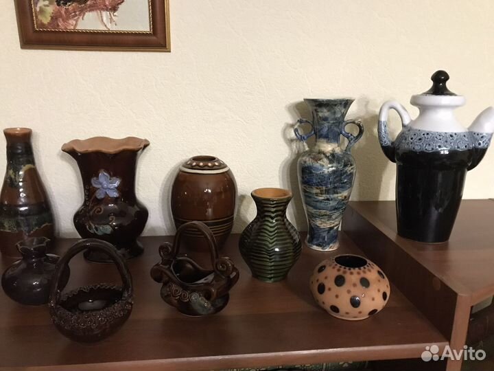 Кувшины, вазочки керамика СССР