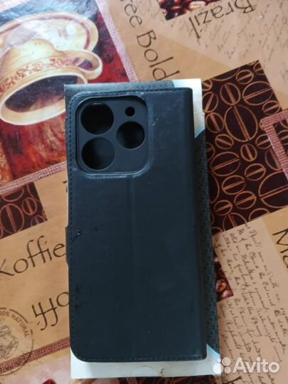 Чехол книжка на techno spark 10 pro