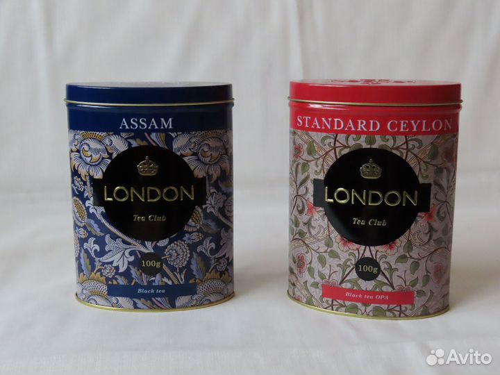 Жестяная банка из под чая