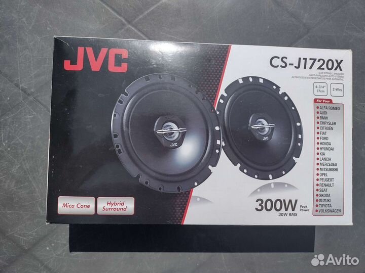 Автоакустика JVC CS-J1720X коаксиальная 16,5см