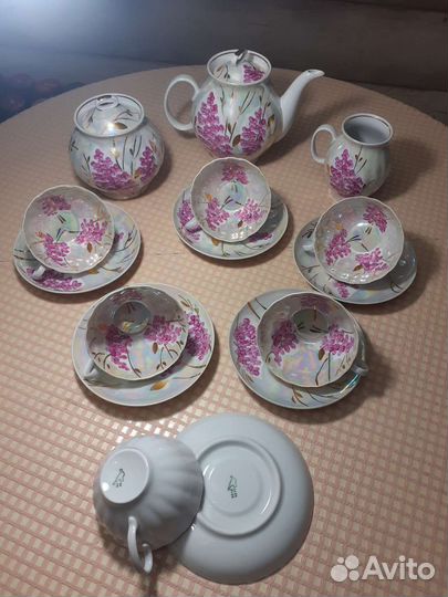 Сервиз чайный Дулево СССР