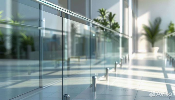 Стеклянное ограждение