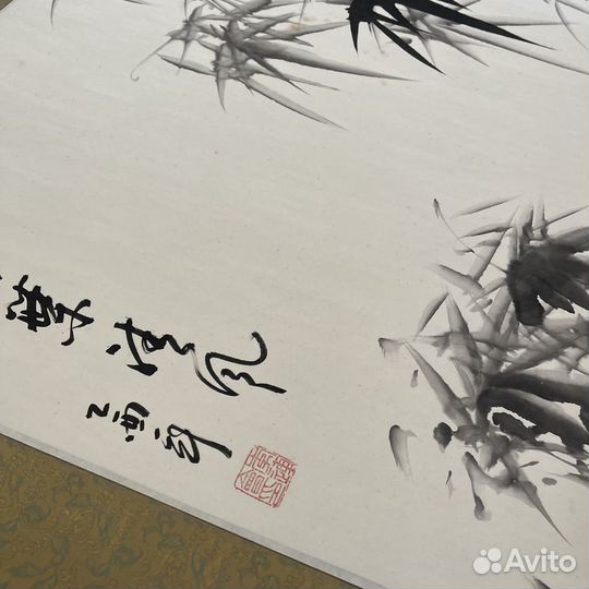 Картина «Бамбук». Япония. 92/160см