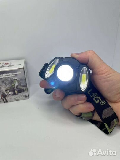 Налобный фонарь аккумуляторный