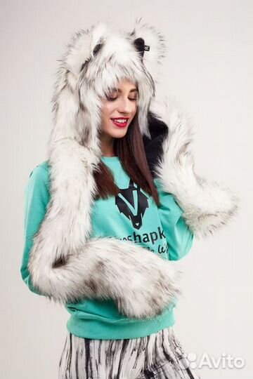 Шапка с ушами