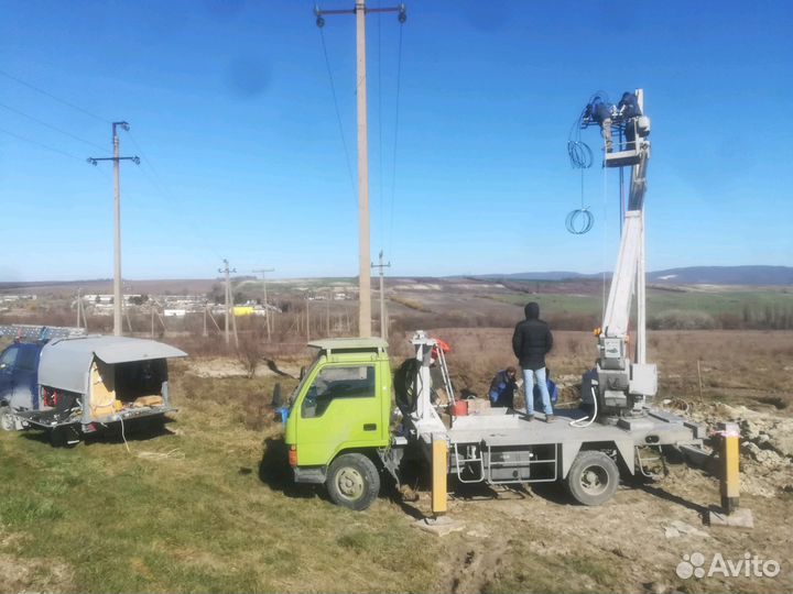 Монтаж лэп, тп 6-10кВ, установка опор вл