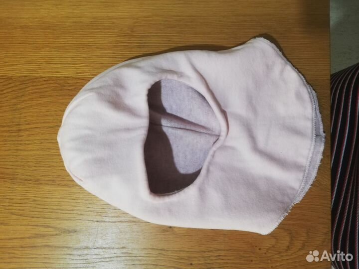 Шапка шлем 46-48 для девочки