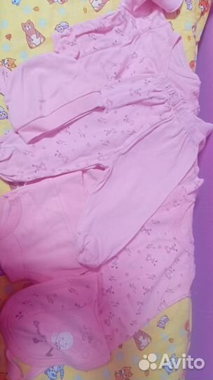 Вещи пакетом на девочку 80 86