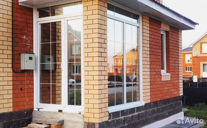 Входная группа, окна пвх