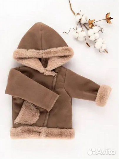 Дубленка детская 80 размер