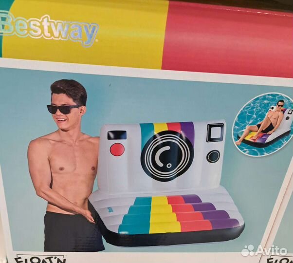 Надувной матрас новый