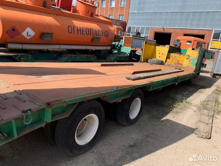 Прицеп трал (тяжеловоз) Тверьстроймаш 83403T-S25, 2007