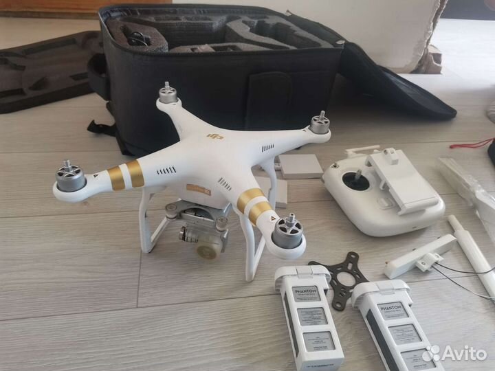 Квадрокоптер dji phantom 3 SE