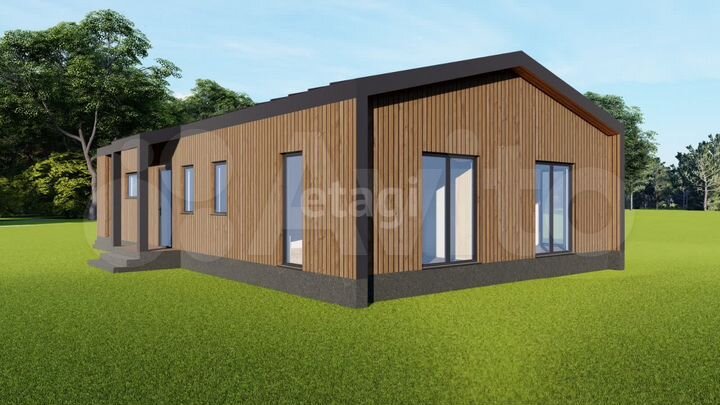 Дом 113 м² на участке 9,1 сот.