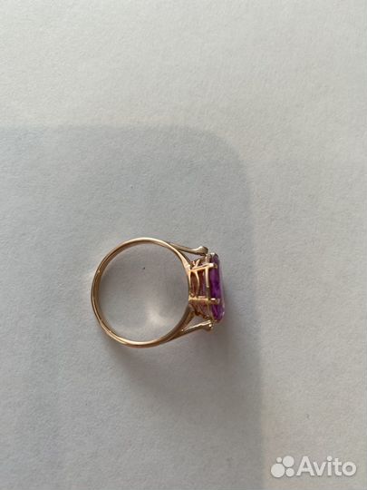 Золотое кольцо 583 пробы СССР