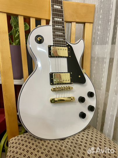 Gibson Les Paul Custom White Copy