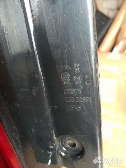 Фонарь задний сузуки лиана