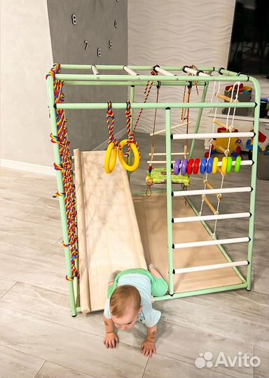 Новый Детский спортивный комплекс веселый малыш