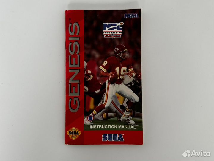 NFL Football '94 Starring Joe Montana Sega Genesis