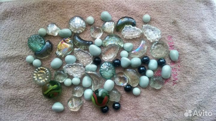 Стеклянные стразы (марблс)