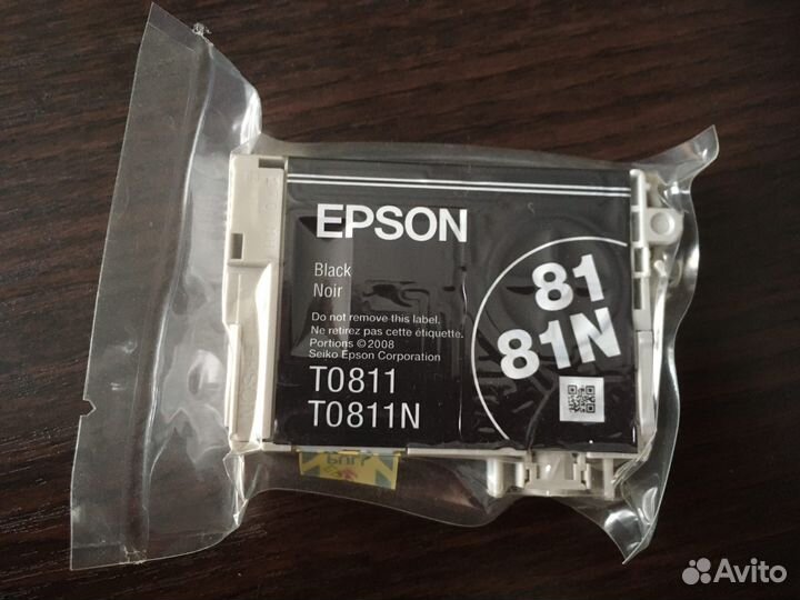 Картриджи Epson T0811, T0812, T0813, T0815
