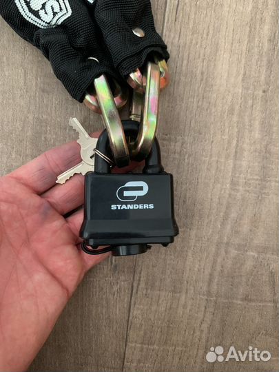 Цепь с замком для велосипеда