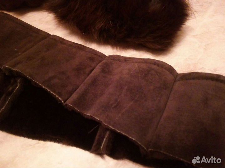 Детали от дубленки и шубы