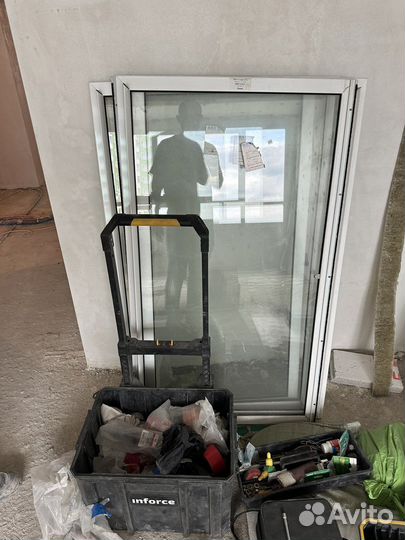 Окна пластиковые и алюминиевые б/у