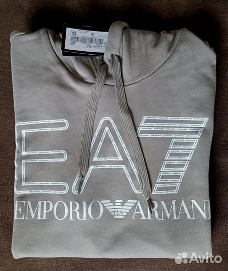 Emporio Armani EA7, новое худи оригинал хлопок