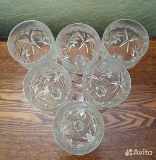 Фужеры хрусталь СССР кубки