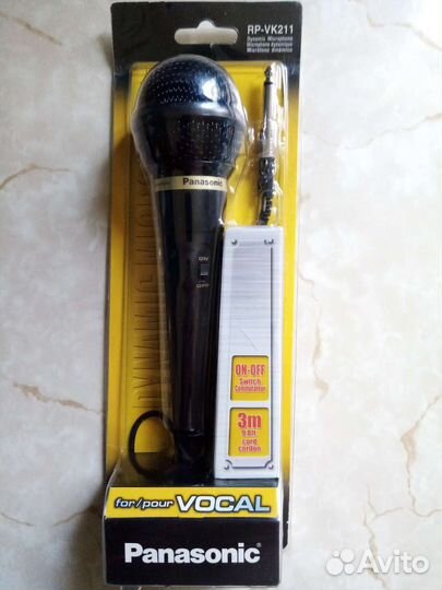 Микрофон Panasonik RP - VK211 (Новый)