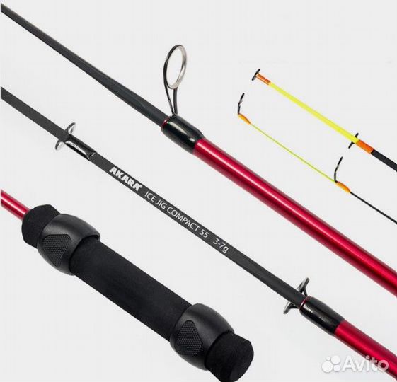 Удочка зимняя Akara Ice Jig Compact 2кол 7 гр 55см