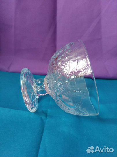 Ваза конфетница, для фруктов на ножке СССР