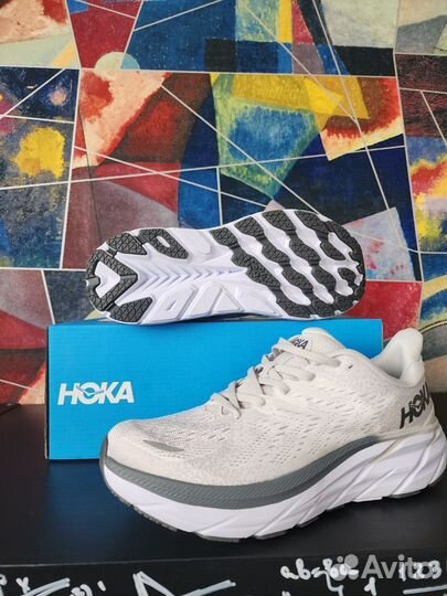 Кроссовки hoka Clifton 8 (беговые)