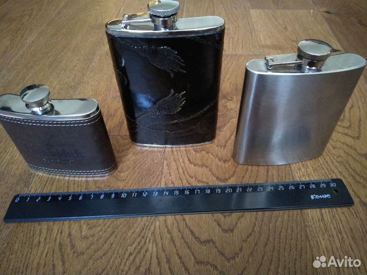 Фляжки новые. сталь
