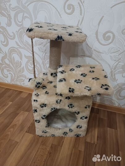 Домик для кошки с когтеточкой бу