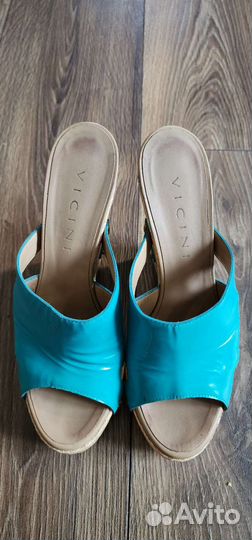 Сабо женские 37 размер натуральная кожа