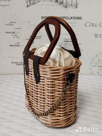 Сумка плетёная