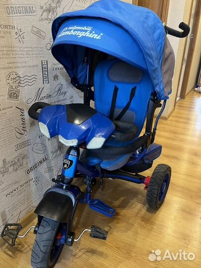 Детский трехколесный велосипед Lamborghini