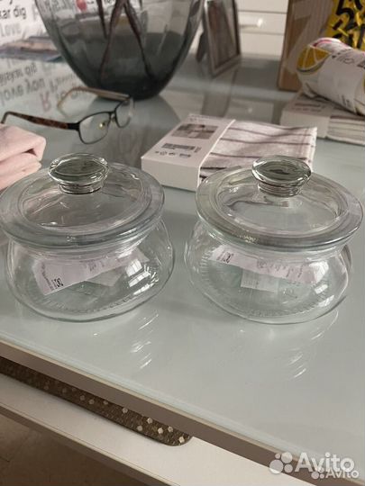 Икеа банки для сыпучих