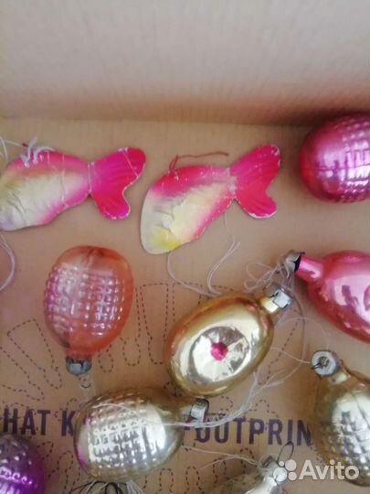 Елочные игрушки СССР