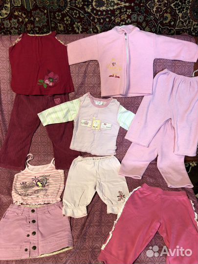 Набор одежды для девочки 2-3 лет