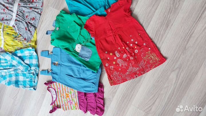 Вещи пакетом на девочку 110-116