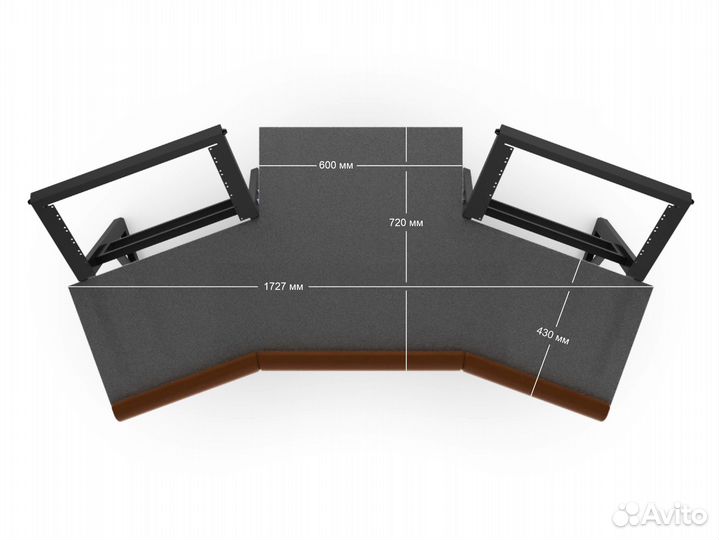 Акустический стол поглощающий