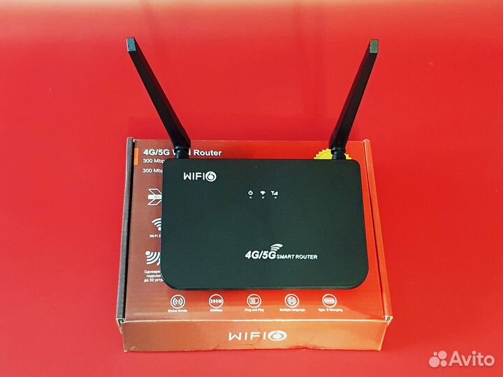 Роутер WiFi 6 с сим картой 5G 4G LTE