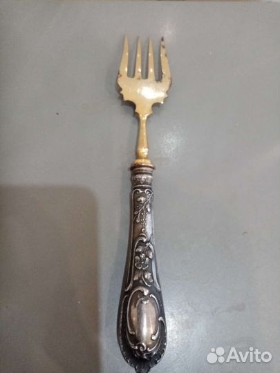 Вилка Серебро 84 проба