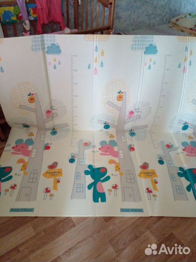 Термоковрик складной для ползанья