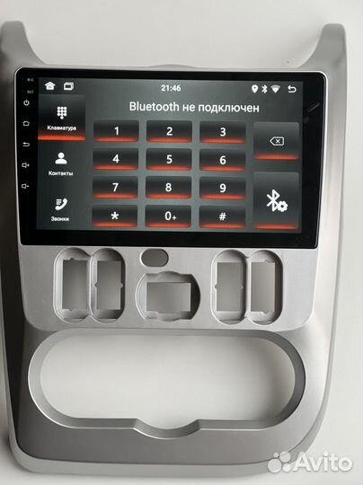 Магнитола renault logan sandero