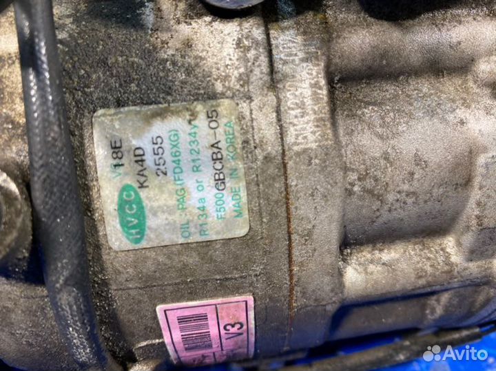 Компрессор кондиционера Hyundai Equus VI G6DJ